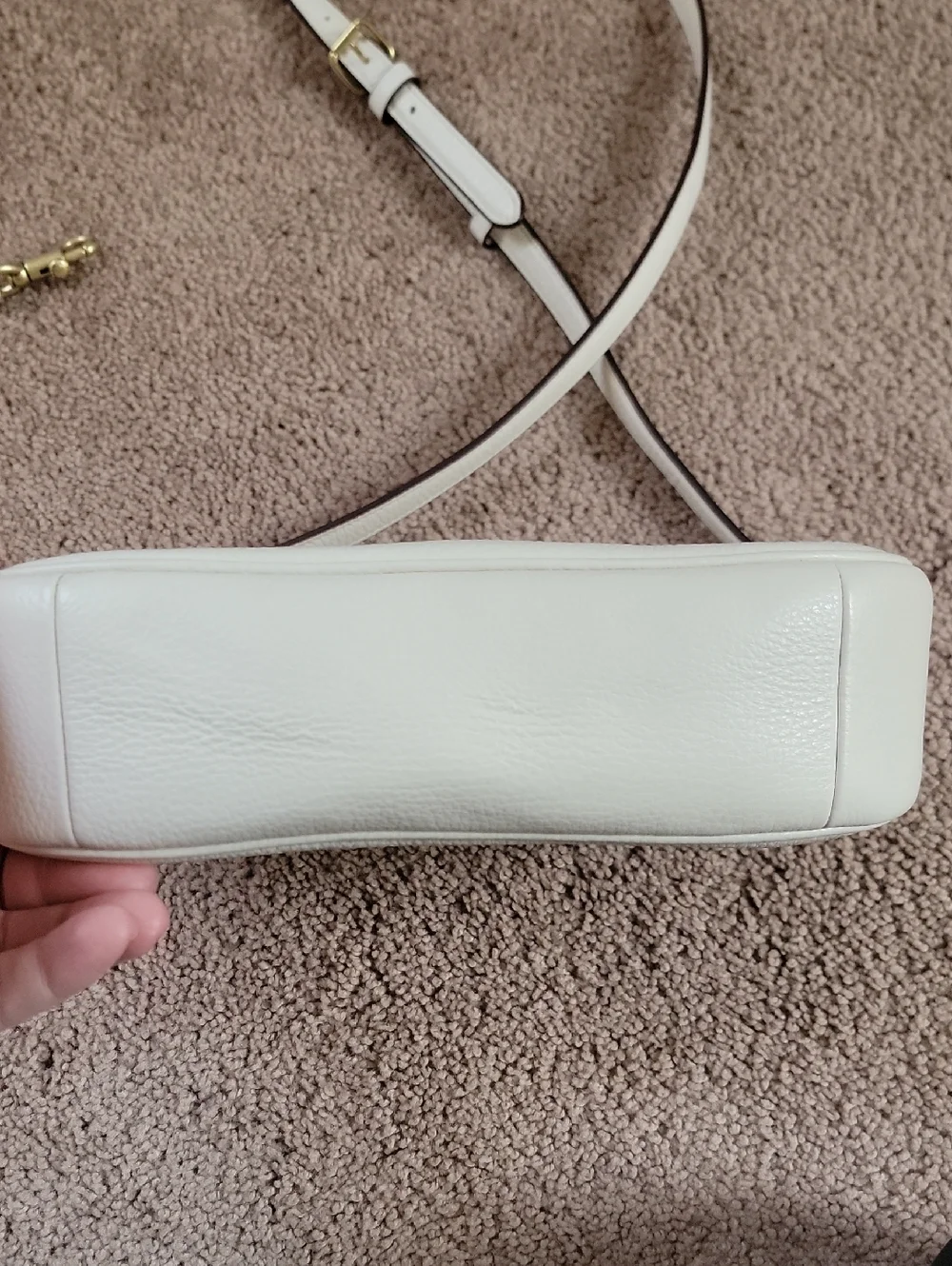 Coach White Leather Mickey Mouse Crossbody Bag - Picture 5 of 7